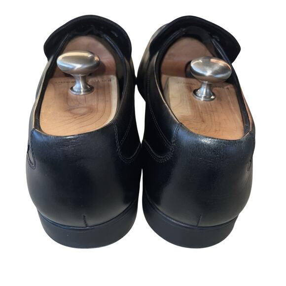 Mephisto Men's Sz 10.5 M Black Leather Slip On Dress Loafers - Picture 4 of 11